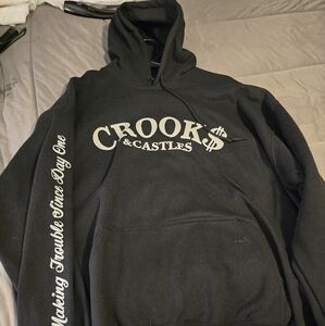 Crooks and castle brand new without tags XXL hoodie